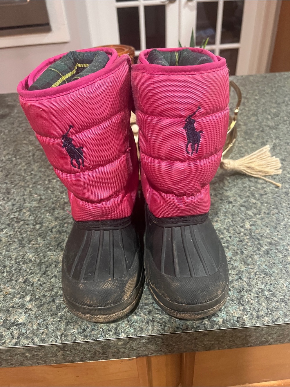 Kids Ralph Lauren polo winter boots